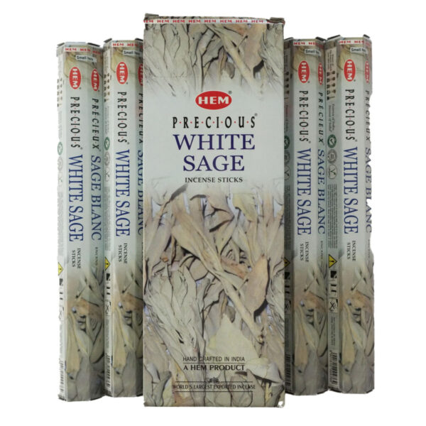 WHITE SAGE <br> Incense - 6pks of 20